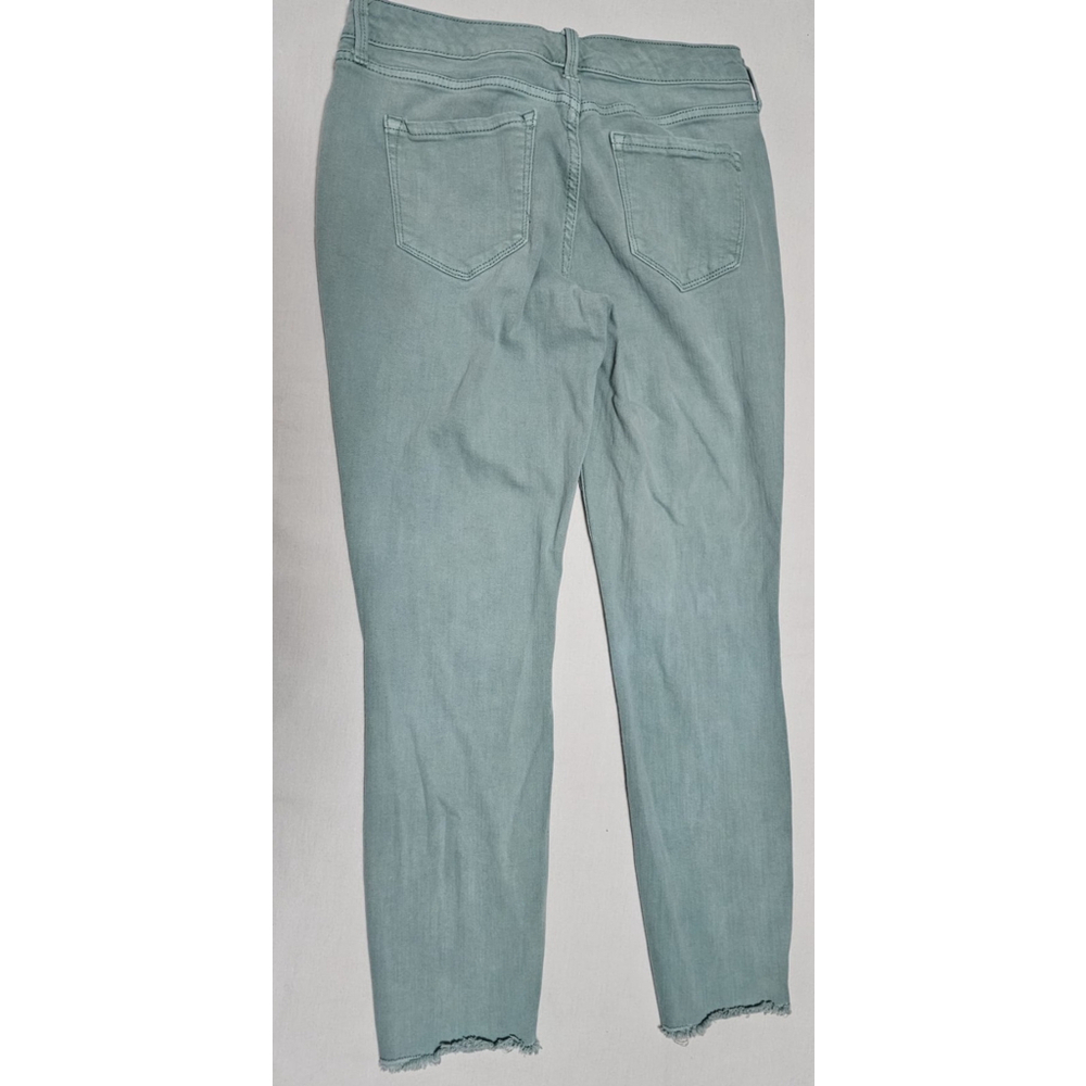 Nine West Women's Sage Green Blue Jeans Size 4 - Picture 4 of 16
